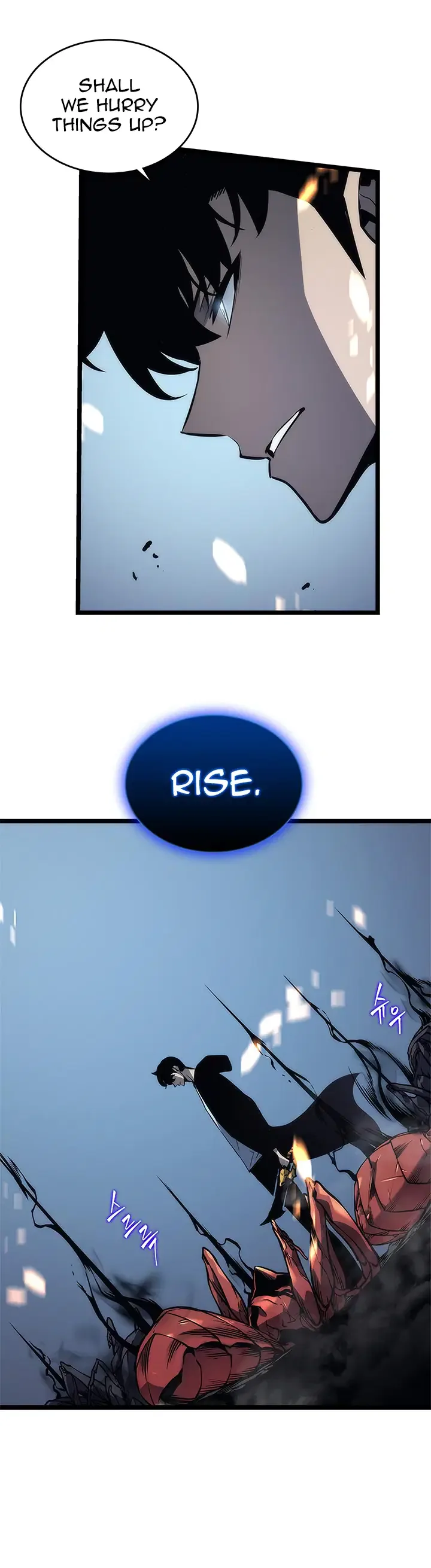 Solo Leveling manga, chapter 101, page 20 of 32