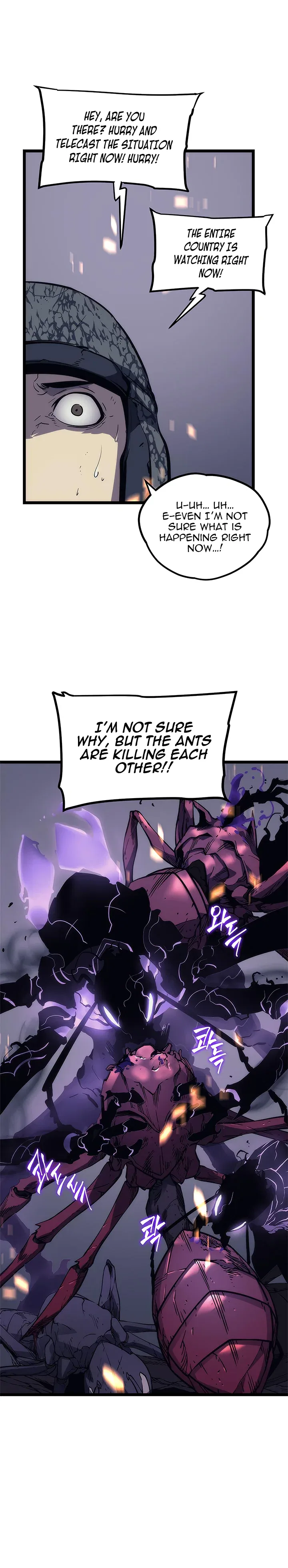 Solo Leveling manga, chapter 101, page 22 of 32