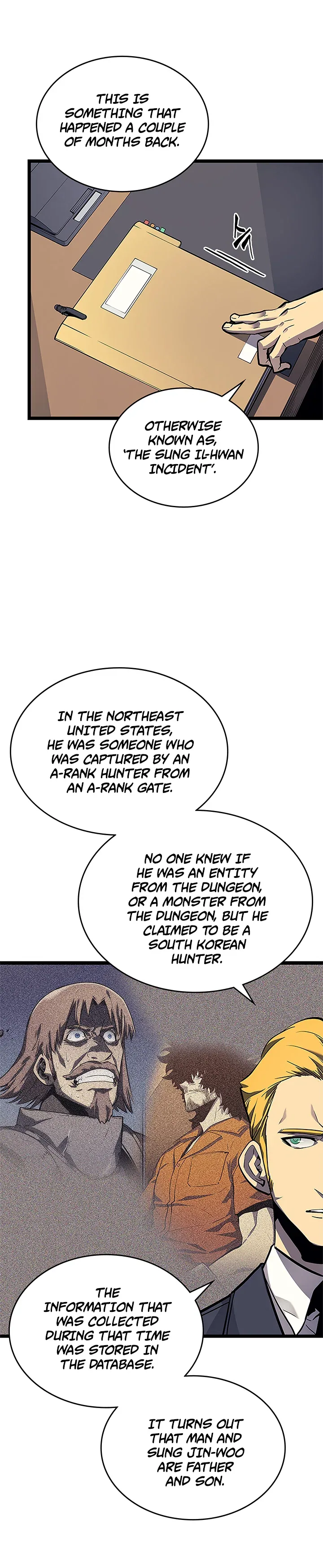 Solo Leveling manga, chapter 105, page 32 of 41