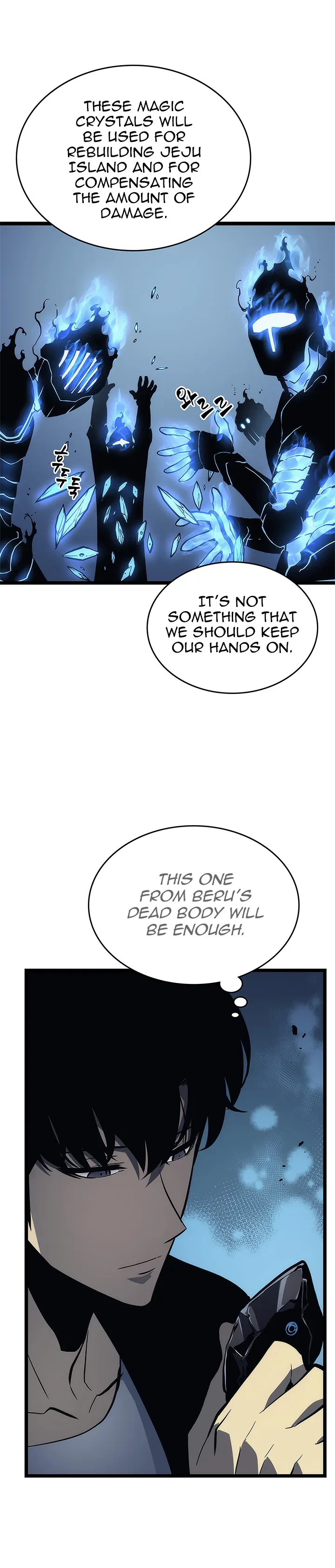 Solo Leveling manga, chapter 106, page 19 of 33