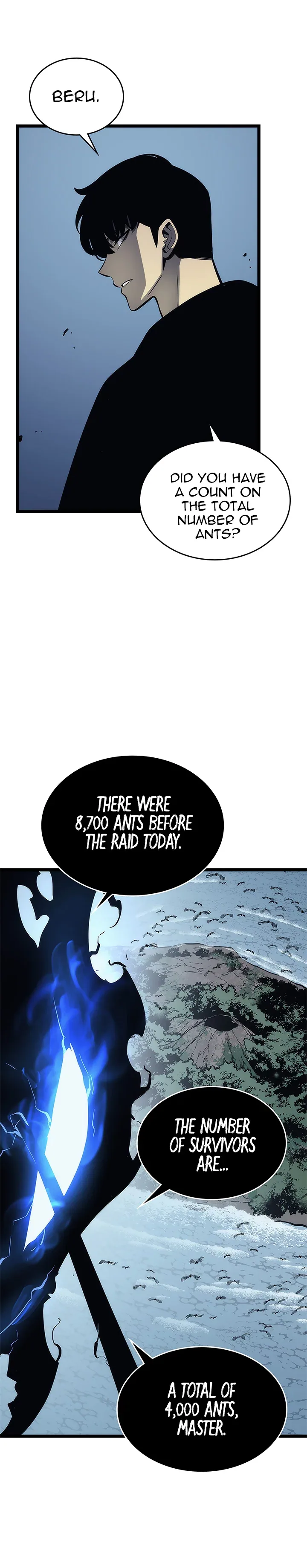 Solo Leveling manga, chapter 106, page 21 of 33