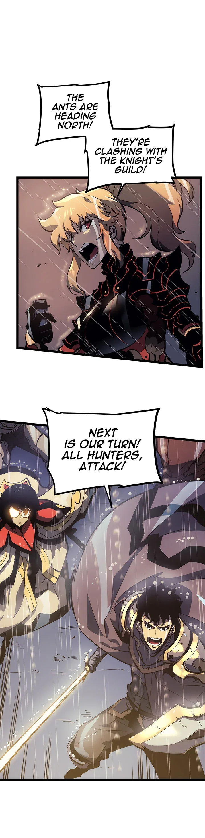 Solo Leveling manga, chapter 106, page 26 of 33