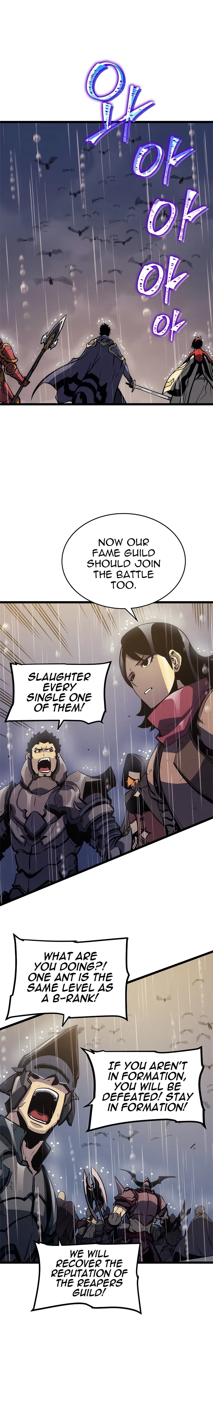 Solo Leveling manga, chapter 106, page 27 of 33