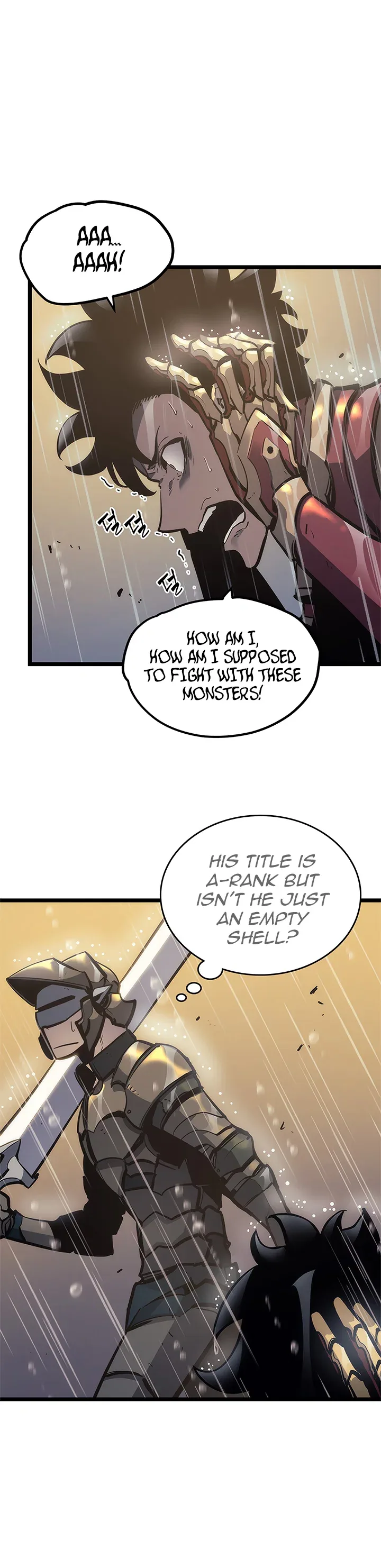 Solo Leveling manga, chapter 106, page 28 of 33