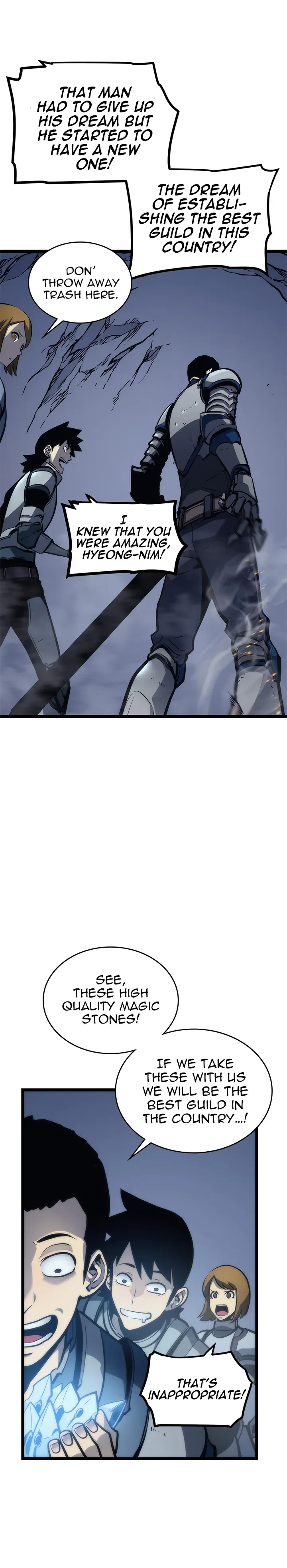 Solo Leveling manga, chapter 107, page 16 of 32