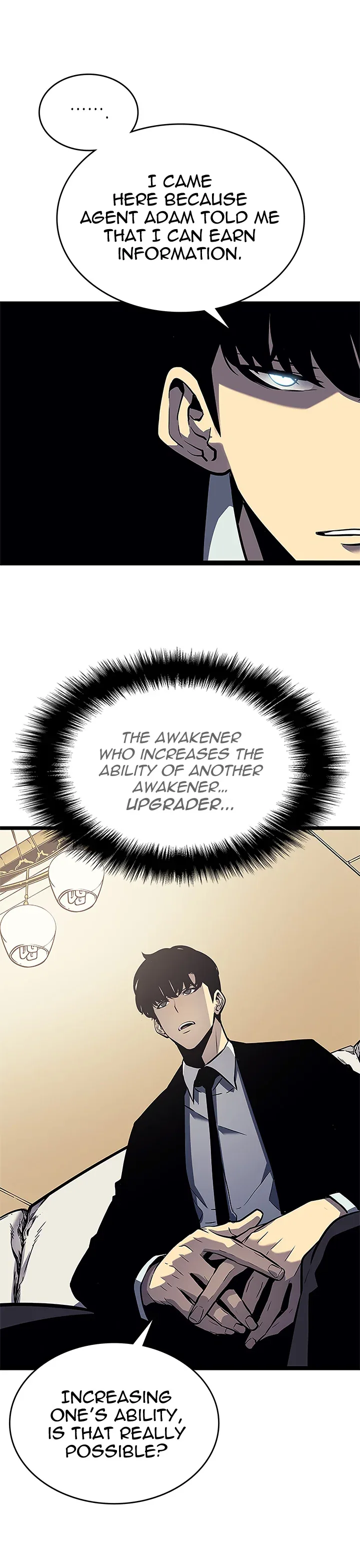 Solo Leveling manga, chapter 108, page 33 of 36