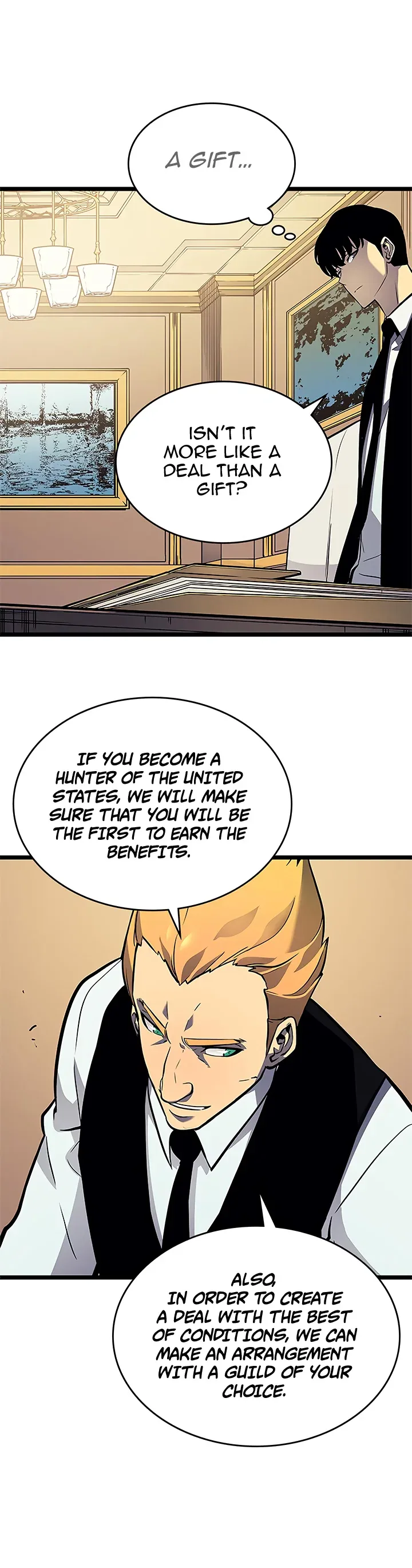 Solo Leveling manga, chapter 109, page 12 of 31