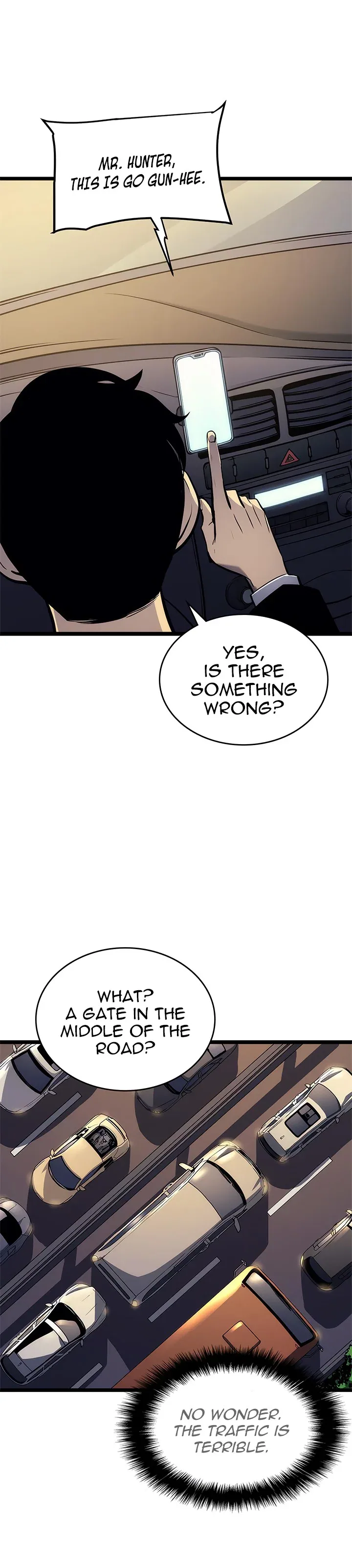 Solo Leveling manga, chapter 110 - Season 1 Finale, page 8 of 35