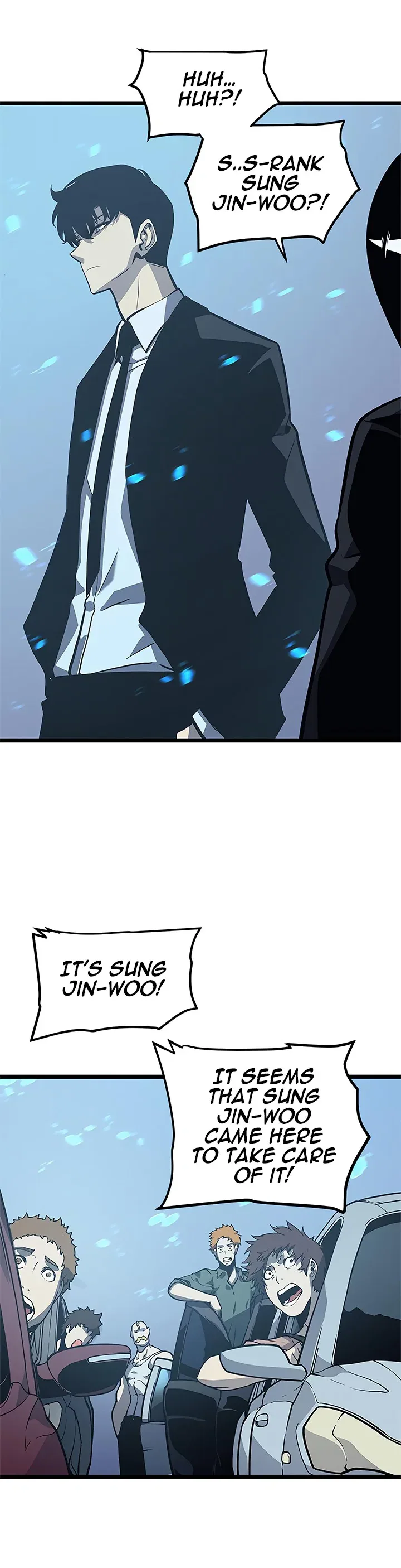 Solo Leveling manga, chapter 110 - Season 1 Finale, page 12 of 35