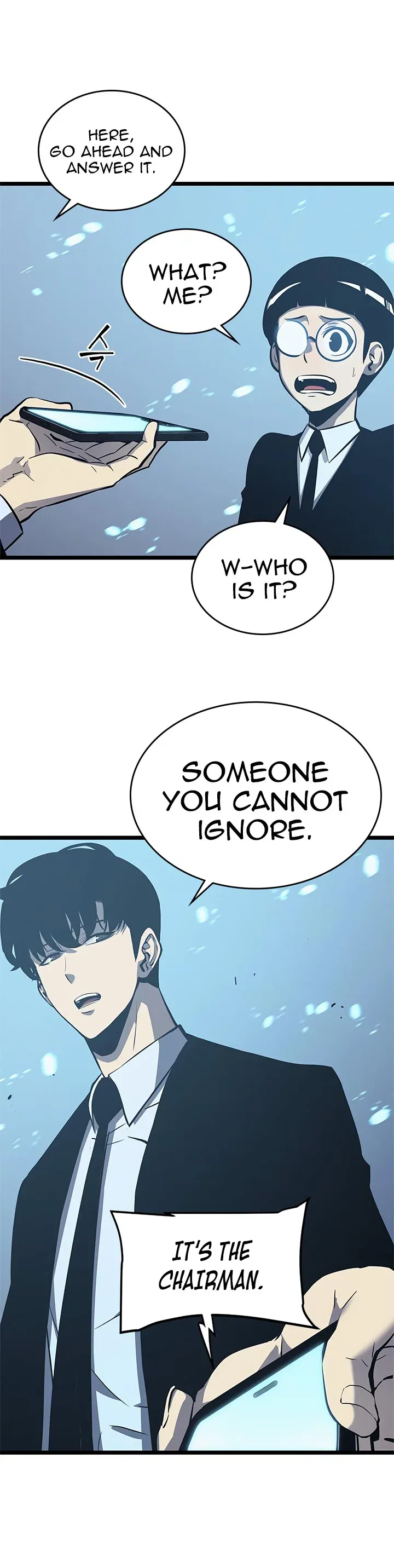 Solo Leveling manga, chapter 110 - Season 1 Finale, page 14 of 35