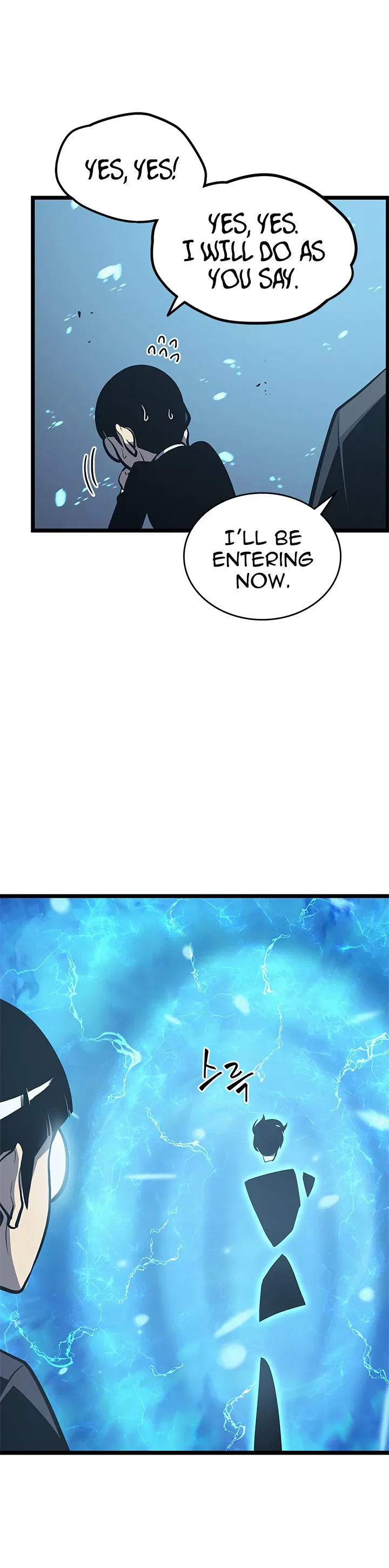 Solo Leveling manga, chapter 110 - Season 1 Finale, page 15 of 35