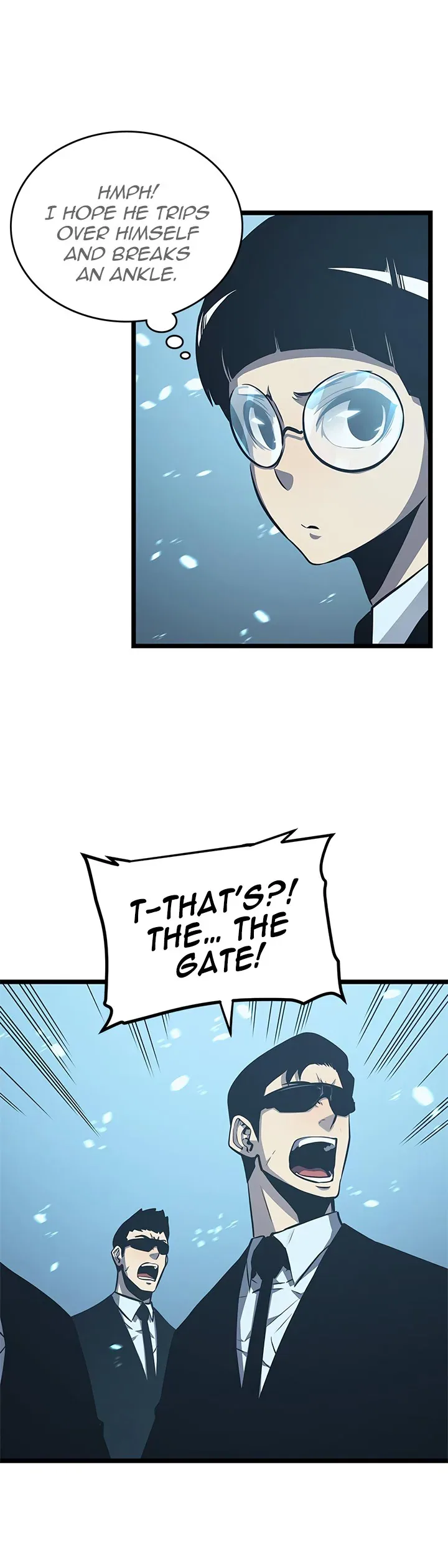 Solo Leveling manga, chapter 110 - Season 1 Finale, page 16 of 35