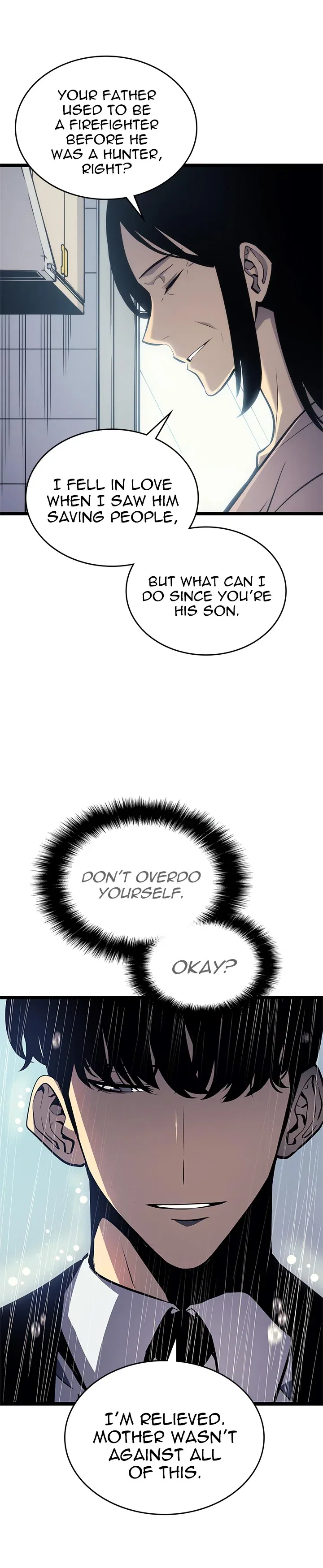 Solo Leveling manga, chapter 110 - Season 1 Finale, page 20 of 35
