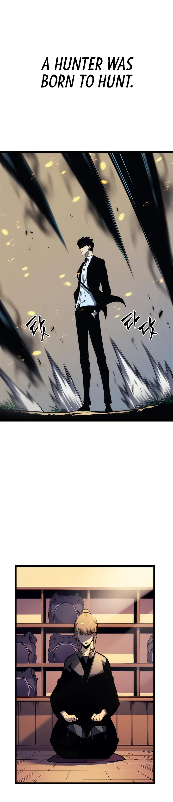 Solo Leveling manga, chapter 110 - Season 1 Finale, page 23 of 35