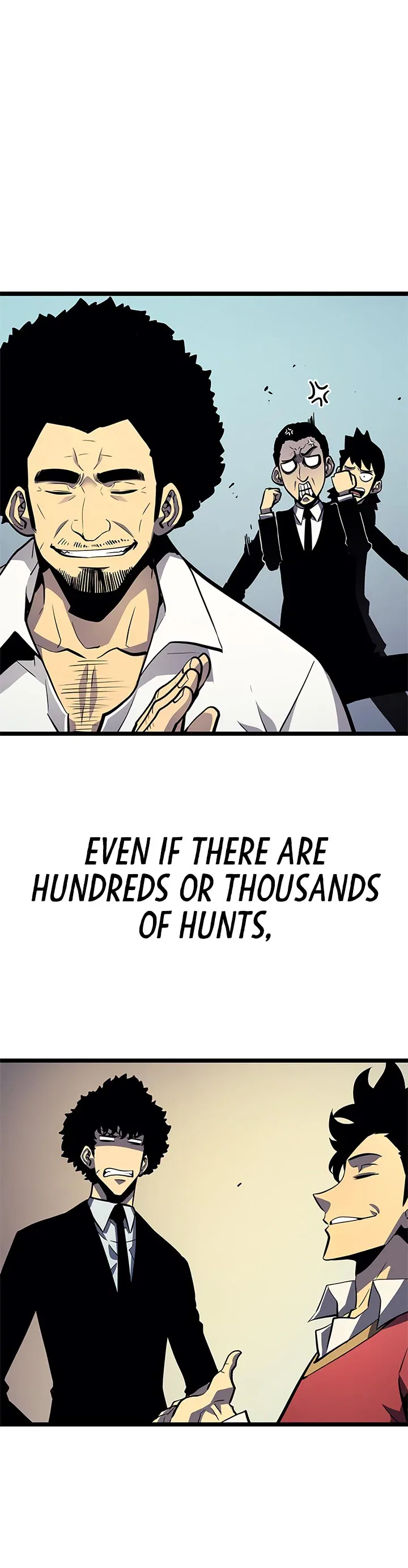 Solo Leveling manga, chapter 110 - Season 1 Finale, page 28 of 35