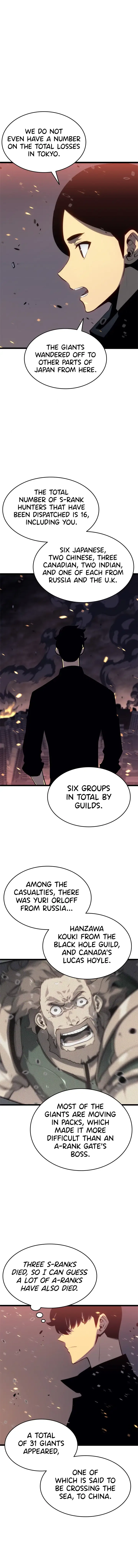 Solo Leveling manga, chapter 135, page 8 of 17