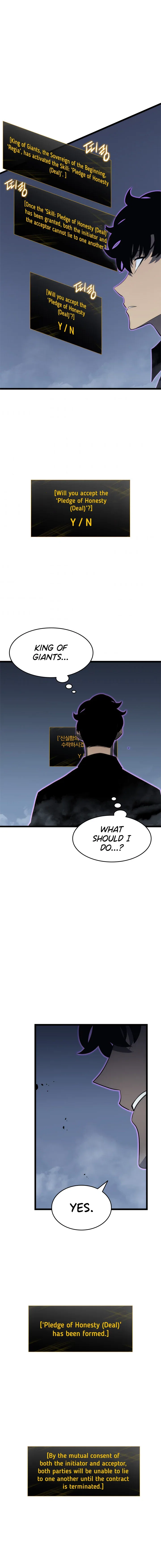 Solo Leveling manga, chapter 137, page 14 of 17