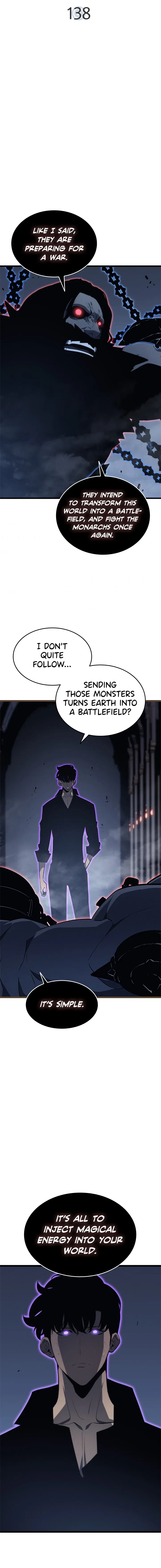 Solo Leveling manga, chapter 138, page 2 of 18