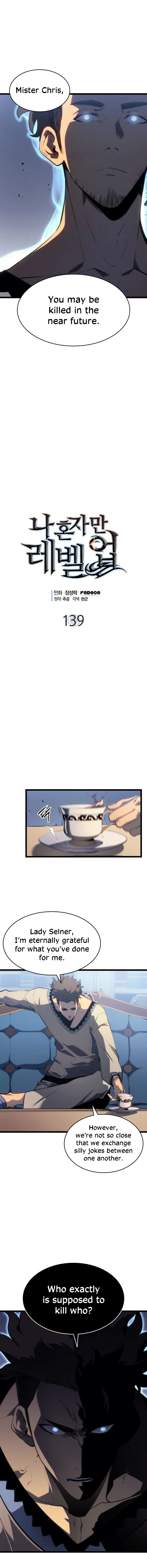 Solo Leveling manga, chapter 139, page 1 of 19