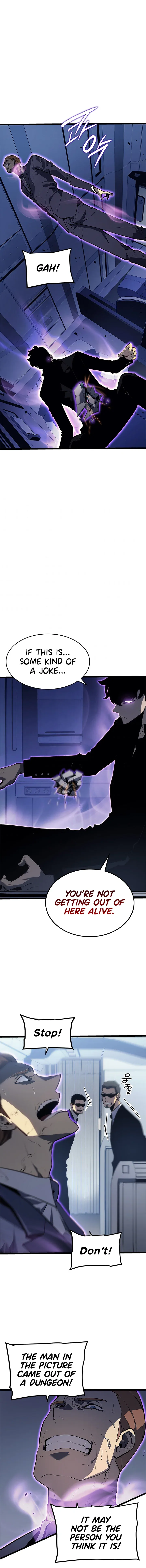 Solo Leveling manga, chapter 140, page 14 of 16