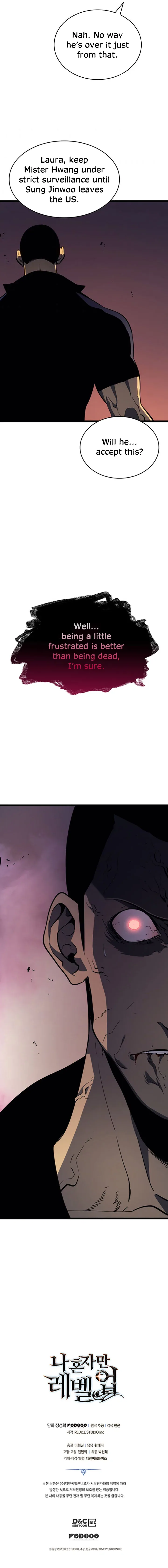 Solo Leveling manga, chapter 141, page 17 of 17
