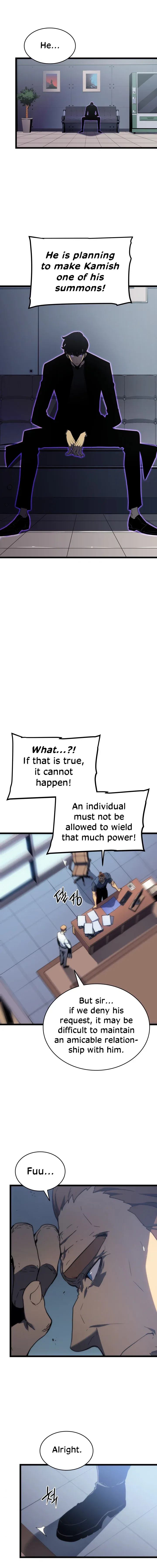 Solo Leveling manga, chapter 142, page 13 of 20