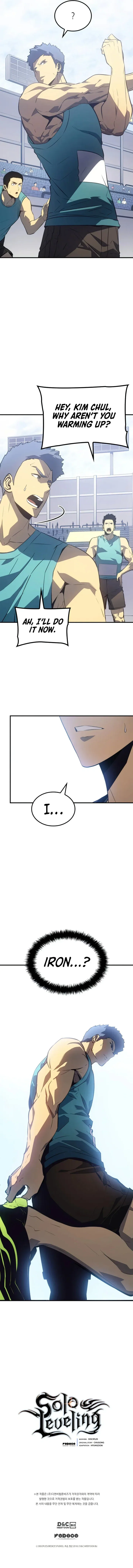 Solo Leveling manga, chapter 184, page 14 of 14