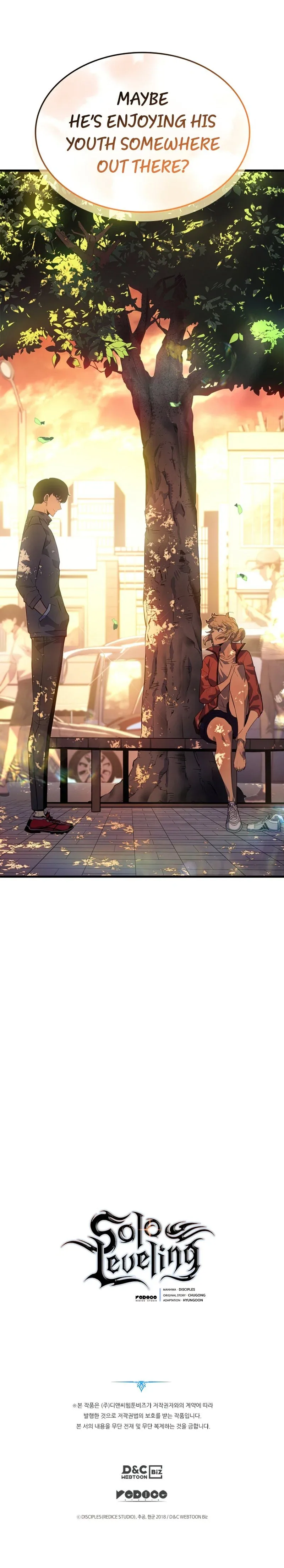 Solo Leveling manga, chapter 185, page 13 of 13