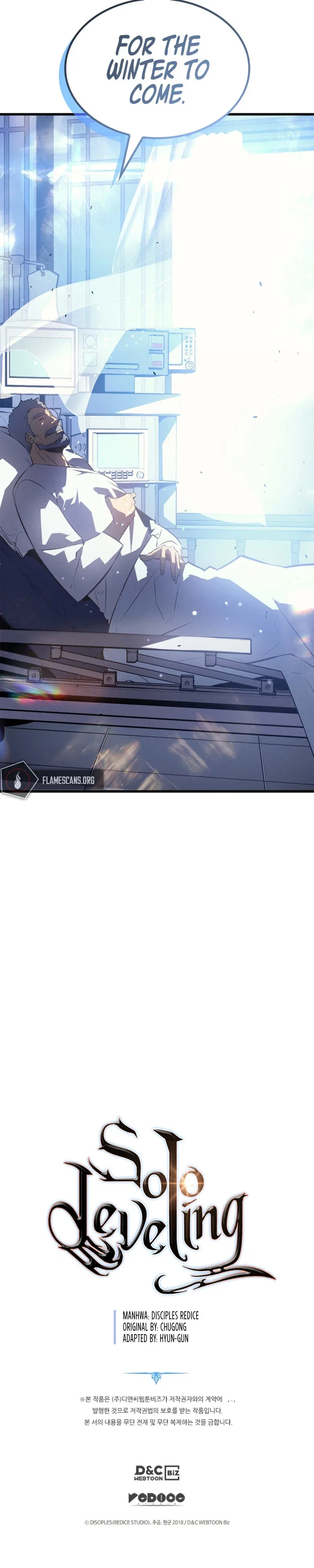 Solo Leveling manga, chapter 188, page 18 of 18