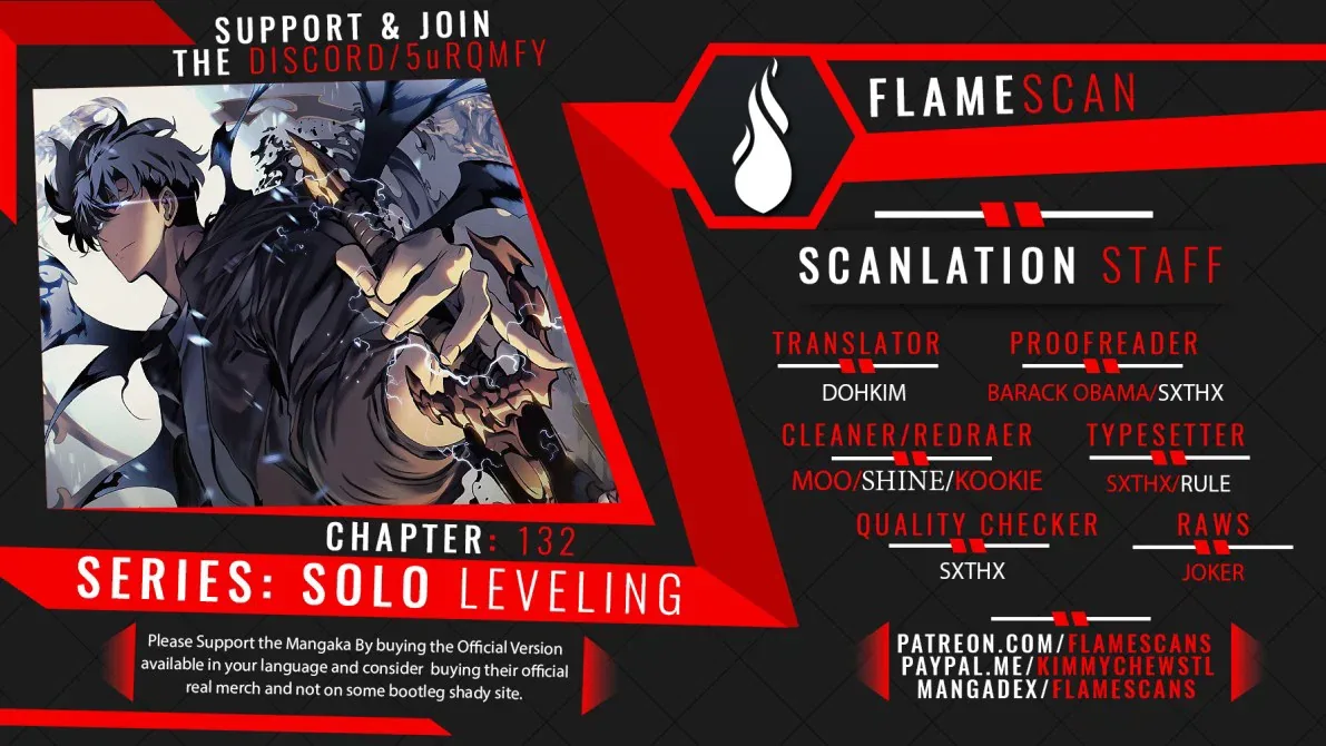 Solo Leveling manga, chapter 132, page 1 of 10