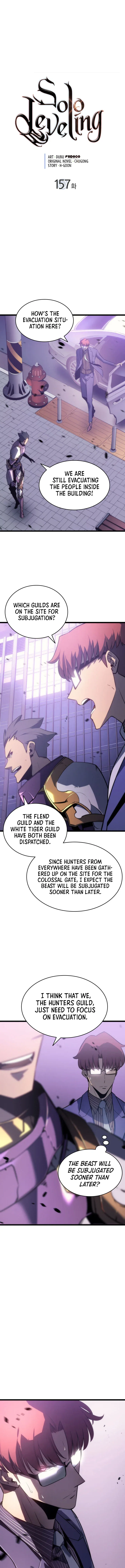 Solo Leveling manga, chapter 157, page 2 of 13