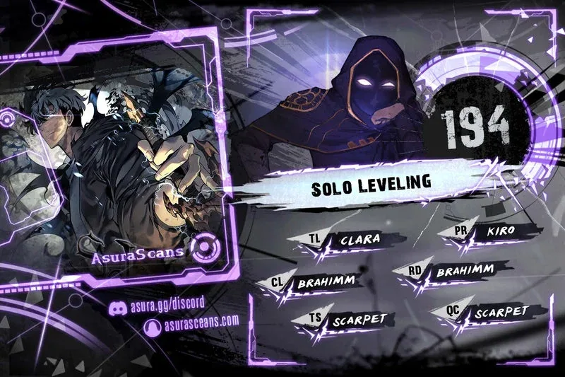 Solo Leveling manga, chapter 194, page 1 of 12