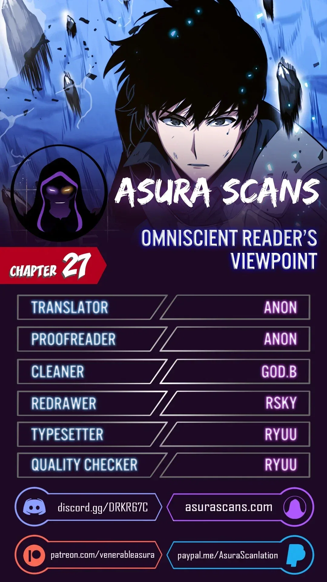 Omniscient Reader's Viewpoint manga, chapter 27, page 1 of 34