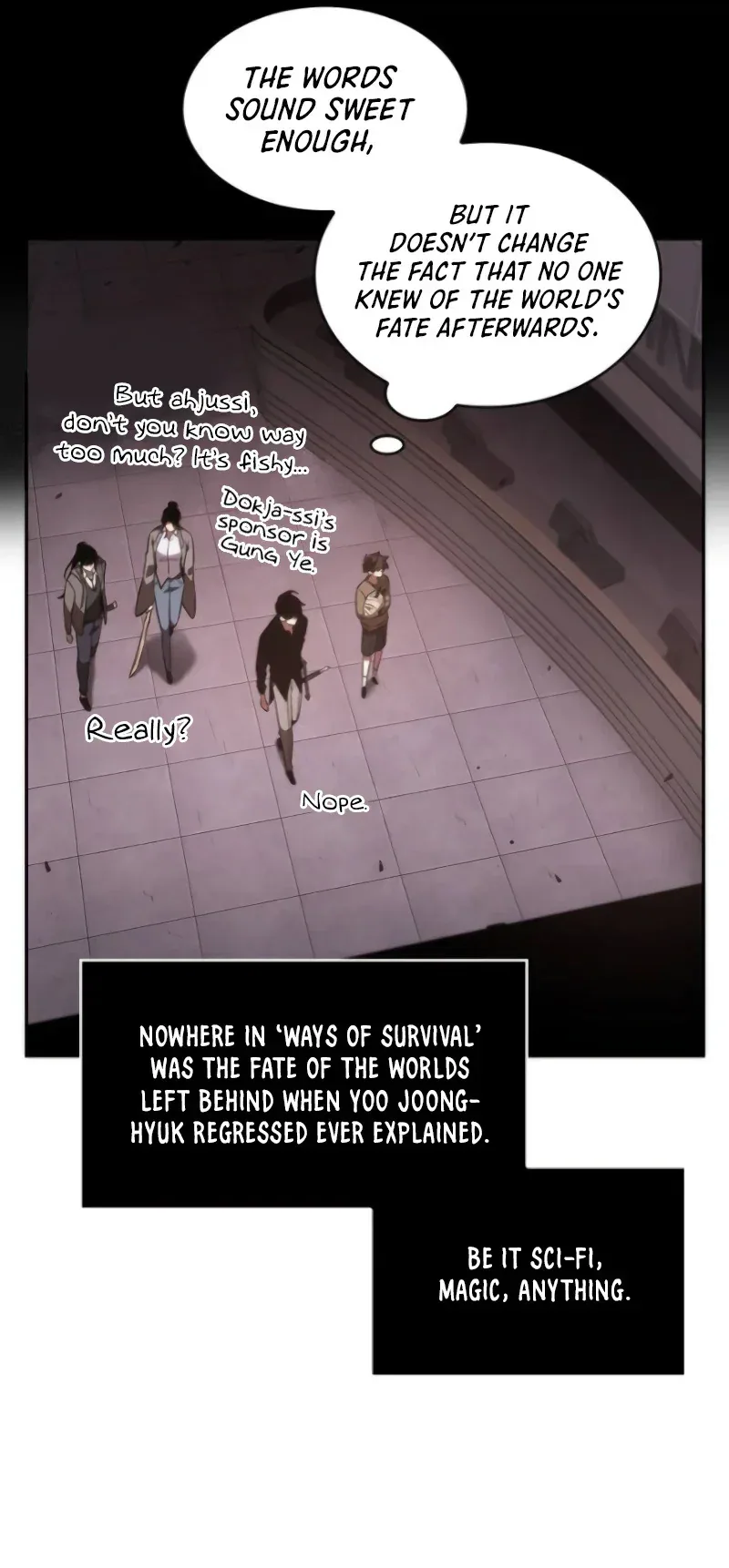 Omniscient Reader's Viewpoint manga, chapter 37, page 15 of 64