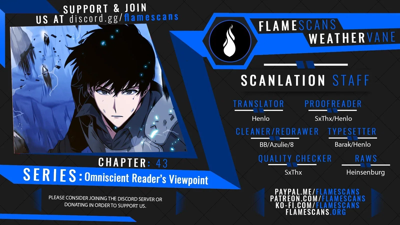 Omniscient Reader's Viewpoint manga, chapter 43, page 1 of 103