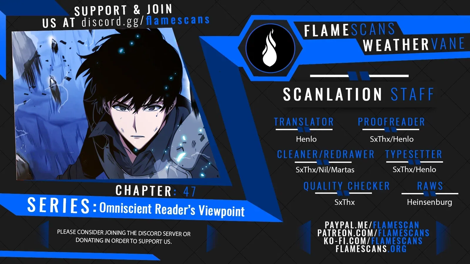 Omniscient Reader's Viewpoint manga, chapter 47, page 1 of 20