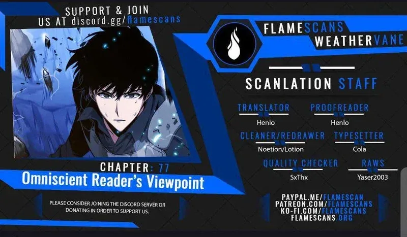 Omniscient Reader's Viewpoint manga, chapter 77, page 1 of 7