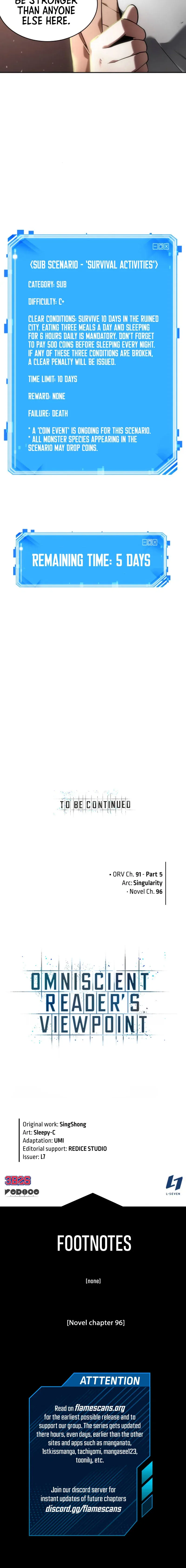 Omniscient Reader's Viewpoint manga, chapter 91, page 6 of 6