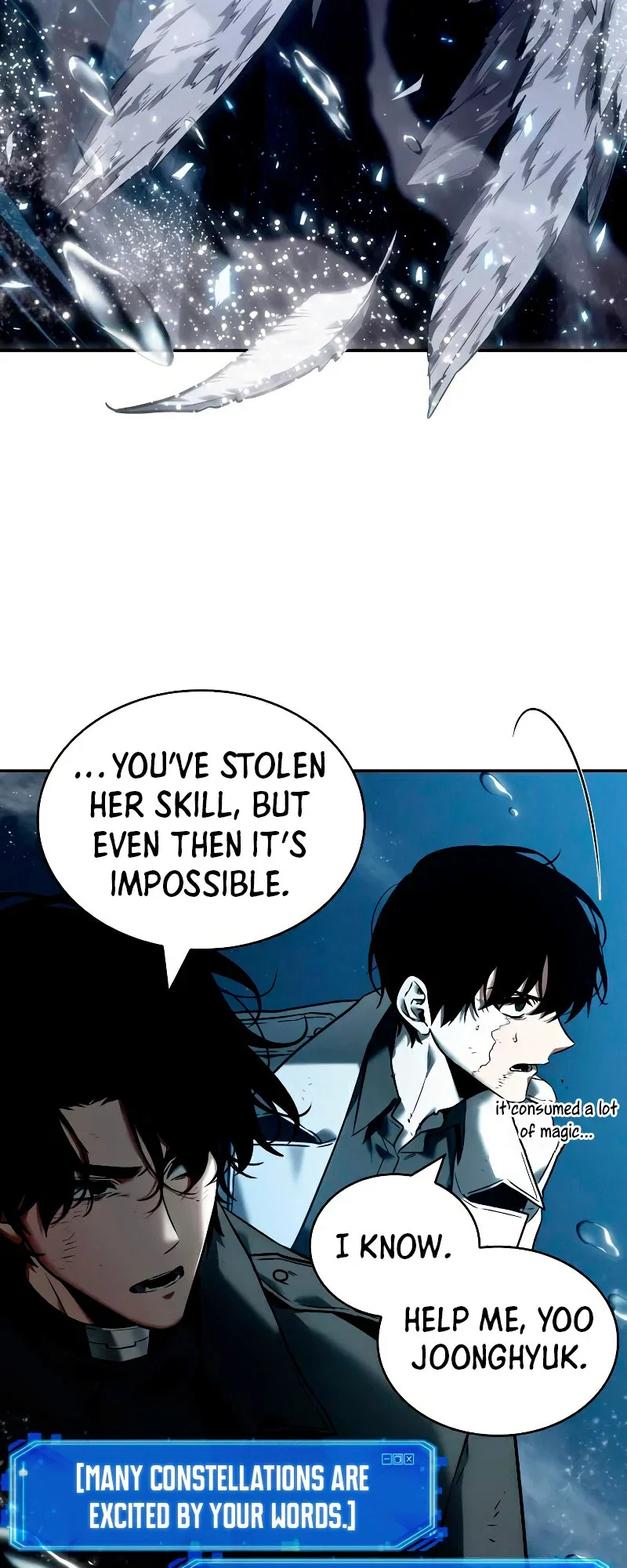 Omniscient Reader's Viewpoint manga, chapter 104, page 49 of 58