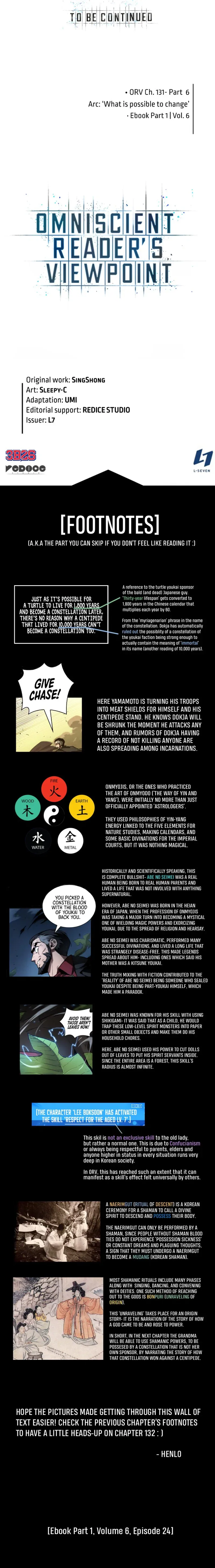 Omniscient Reader's Viewpoint manga, chapter 131, page 11 of 11