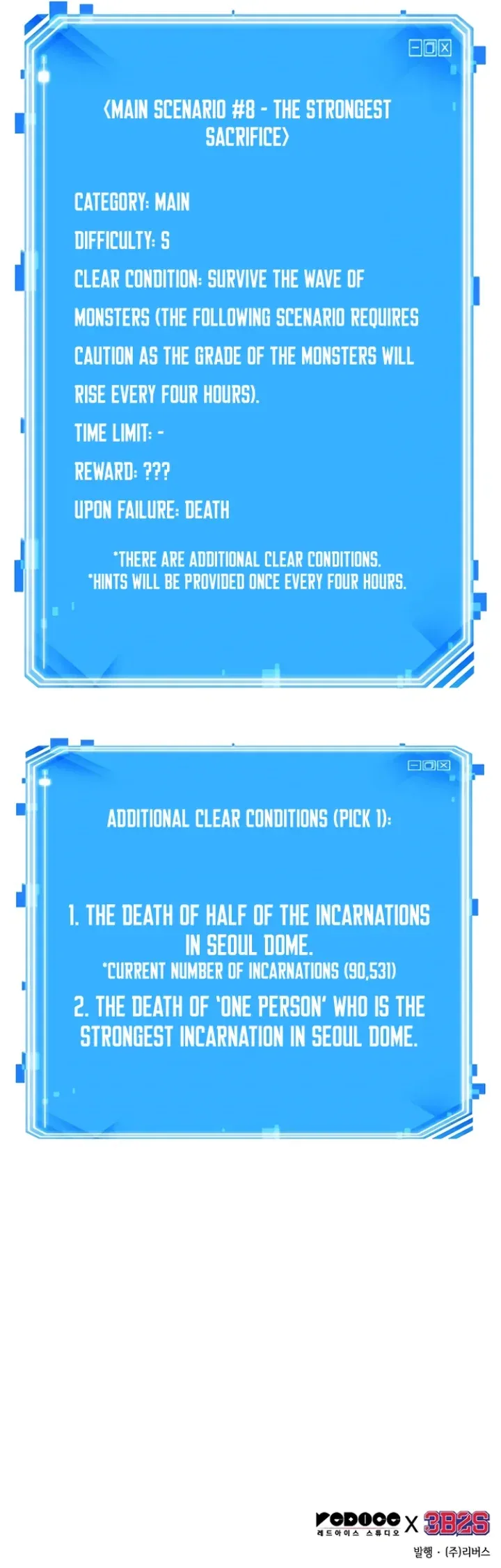 Omniscient Reader's Viewpoint manga, chapter 159, page 10 of 10