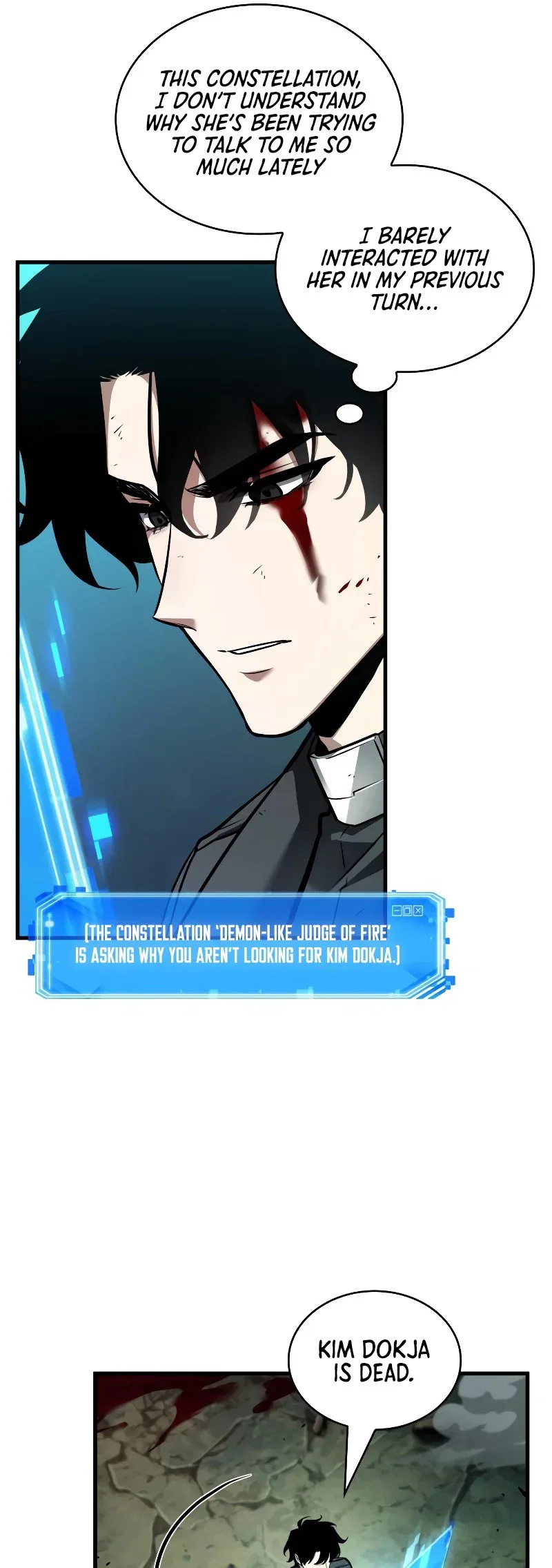 Omniscient Reader's Viewpoint manga, chapter 237, page 57 of 63