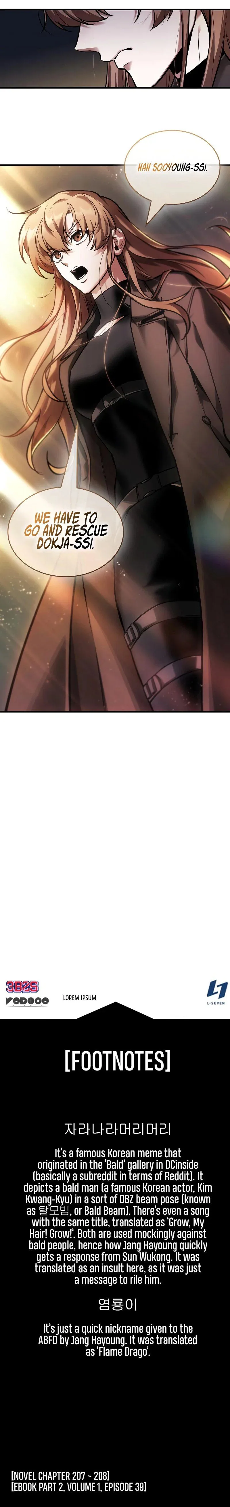 Omniscient Reader's Viewpoint manga, chapter 238, page 11 of 11
