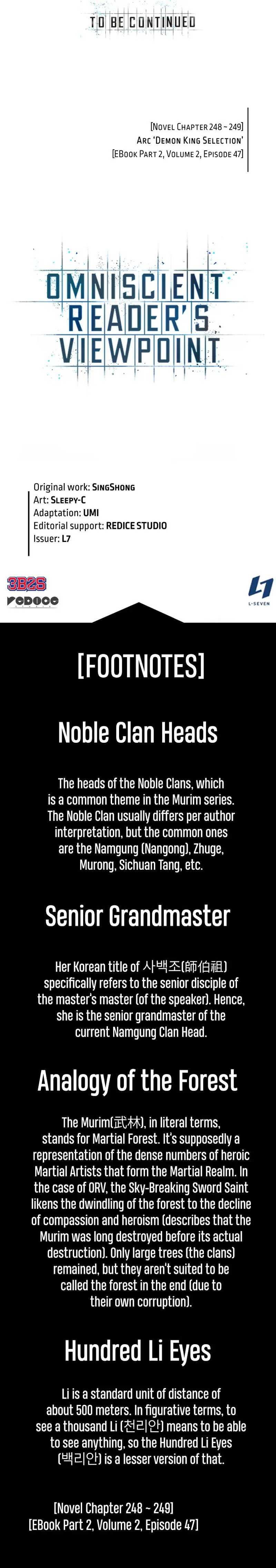 Omniscient Reader's Viewpoint manga, chapter 281, page 13 of 13