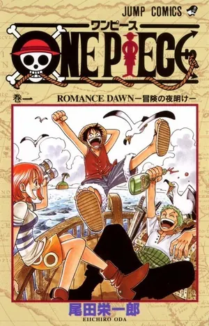One Piece — Monkey D. Luffy wants to be King of the Pirates. Stretchy from a magic fruit and short on common…